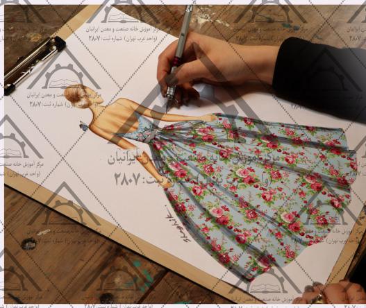 هزینه آموزشگاه طراحی لباس در یزد